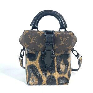 LOUIS VUITTON M43001 Monogram Reverse Camera box 2WAY bag Shoulder Bag